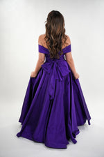 ഗാലറി വ്യൂവറിലേക്ക് ചിത്രം ലോഡ് ചെയ്യുക, Maeve off shoulder neckline corset maxi dress