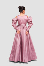 Load image into Gallery viewer, Kali Muted Mauve Taffeta