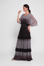 Load image into Gallery viewer, Celine Black And Silver Metallic