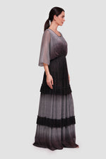 Load image into Gallery viewer, Celine Black And Silver Metallic