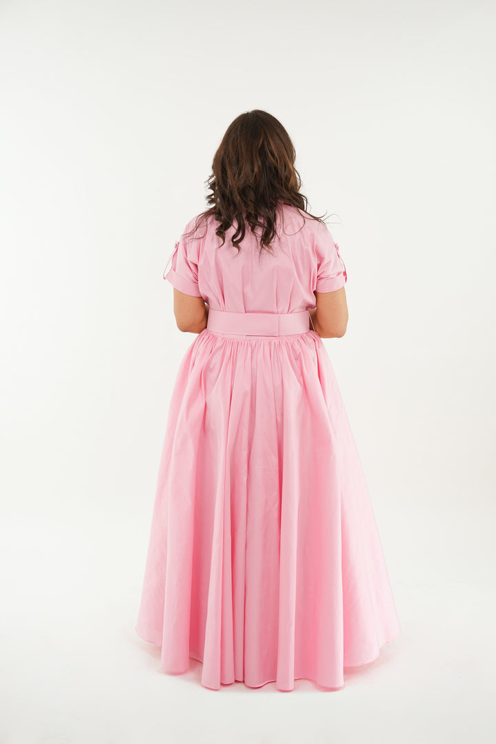 The Charlotte Wrap Gown
