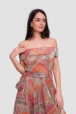 Load image into Gallery viewer, Kim Black And Silver Accents Off-shoulder Corset Maxi Dress